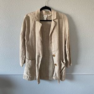Linen blazer